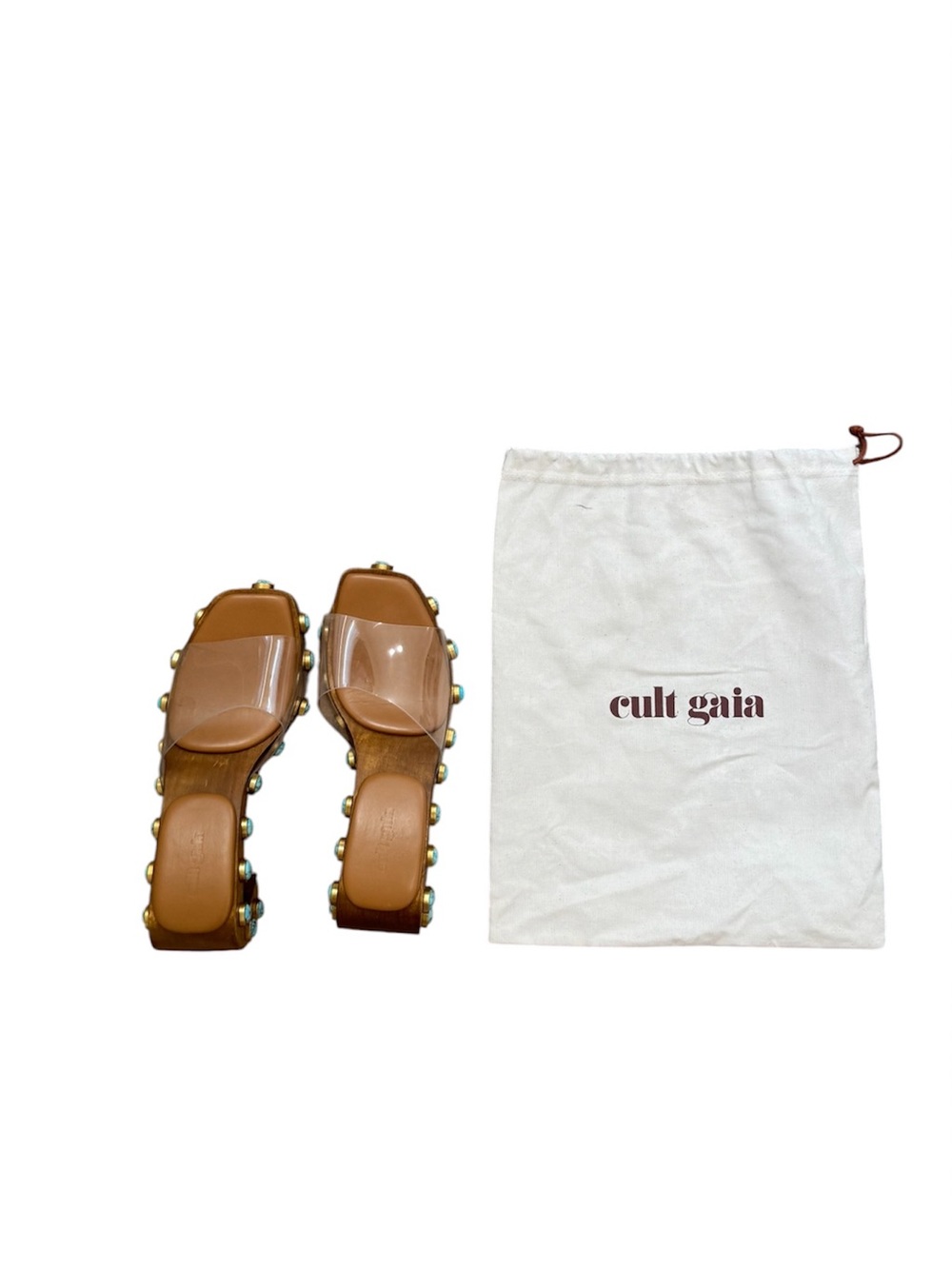 CULT GAIA Devora Sandal in Clear - Picture 9 of 17
